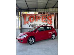 NISSAN - TIIDA - 2012/2013 - Vermelha - R$ 49.900,00